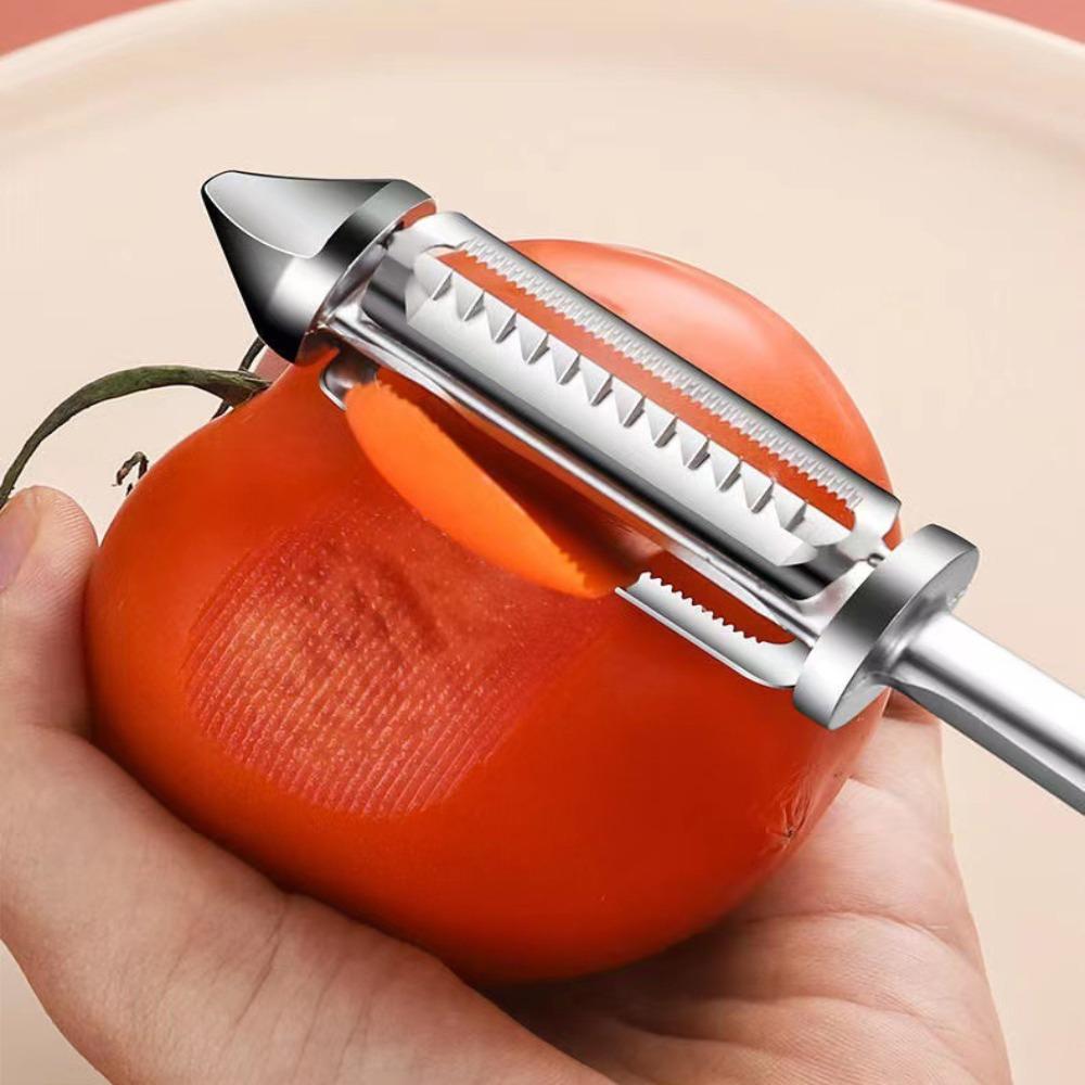 Double Edge Fruit Vegetable Peeler Zinc Zinc Zinc Alloy Slicer Kitchen Accessories Grater  Carrot