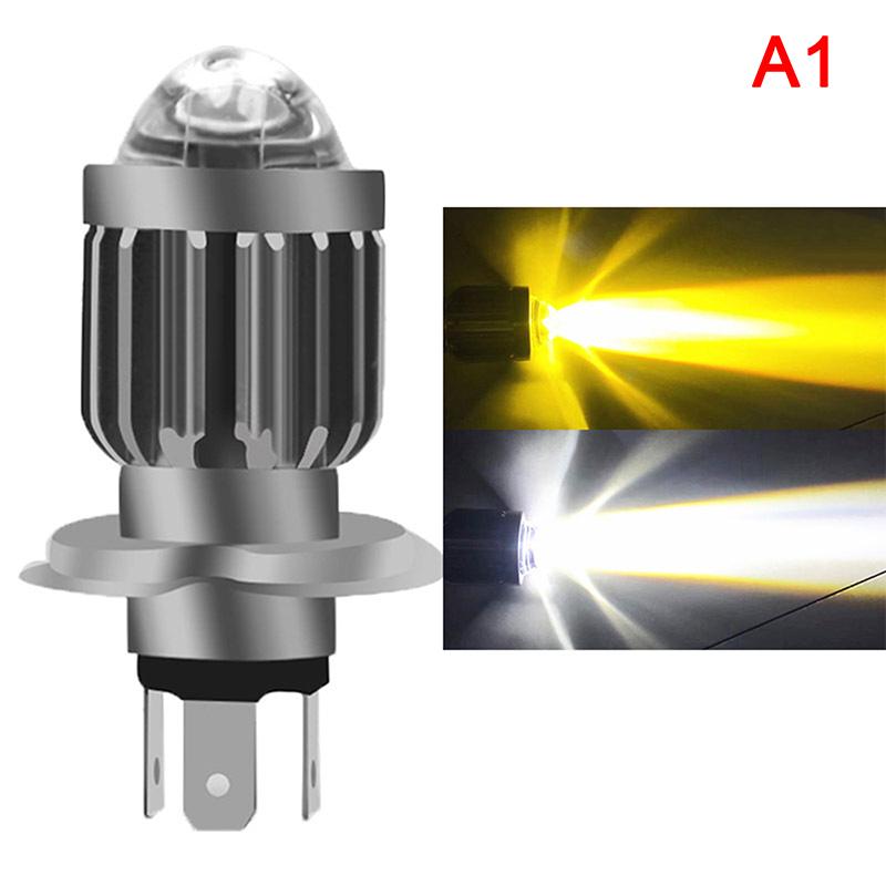 H4 Led H6 Ba20D светодиодные лампы для фар мотоцикла Csp белые желтые Hi Lo лампы