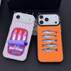 Чехол для телефона с рисунком рыбы-сардины для iPhone 17,16,15,14,13,12,11,Pro Max,Plus Конфетный серебристый чехол