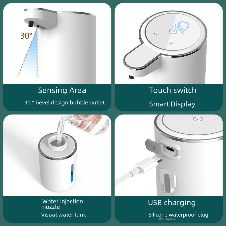 Самый продаваемый настенный автоматический дозатор пенного мыла - умная машина для дезинфекции рук