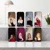 КРУТОЙ V-Ванесса K-Кирби Актриса Чехол для Телефона Для Samsung S25,S24,S21,S22,S23,S30,Ultra,S20,Plus,Другие Мягкий Черный Чехол