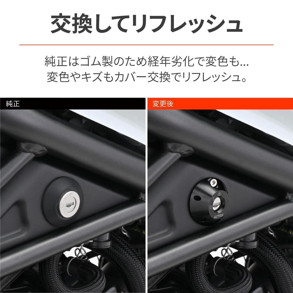 Daytona 48103 Крышка цилиндра ключа мотоцикла, Защита от царапин, Для Reble 250/500 (17-23) CL250/500 (23) Основной чехол для ключа