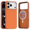 Магнитный Чехол Конфетного Цвета Для iPhone 17 Pro Max iPhone 16 15 14 13 Pro Max 12 Для Роскошной Сетчатой PU Кожи Гибридный TPU Ударопрочный Мягкий Чехол