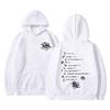 Sudadera con capucha estampada para hombre, sudadera artística con capucha a la moda para hombre con rapero Nicki Nicole ALMA