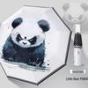 Складной зонт OIMG Panda в китайском стиле с защитой от солнца