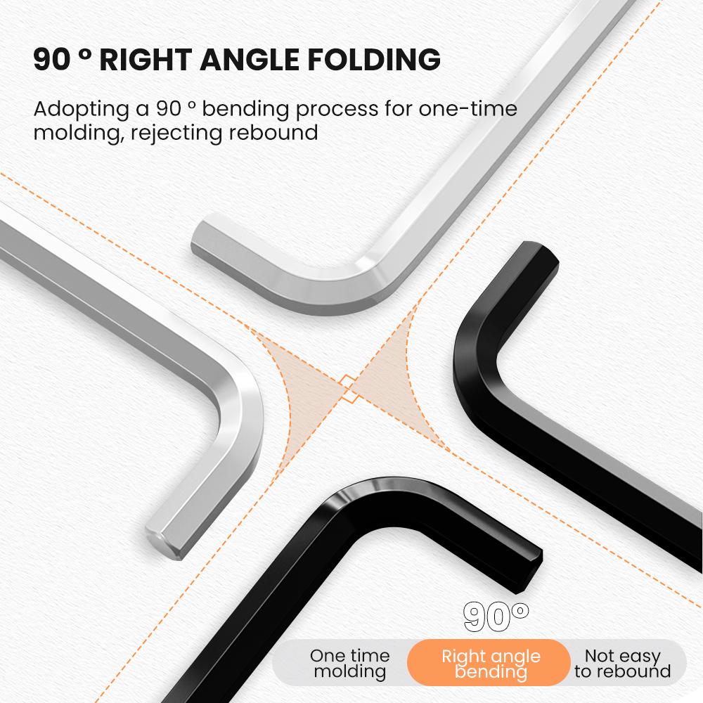 AIRAJ Allen Wrench Set Hex Wrench Multifunctional Short Arm Tool Universal Wrench Tool