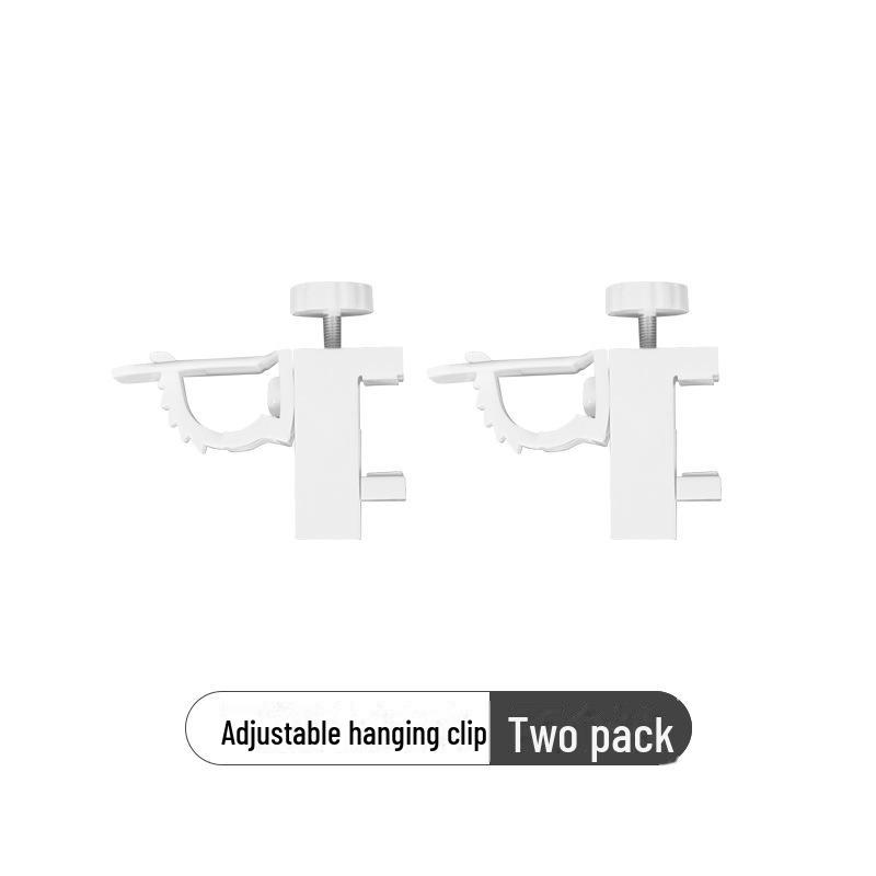 Телескопическая душевая занавеска и сушилка из нержавеющей стали с зажимами