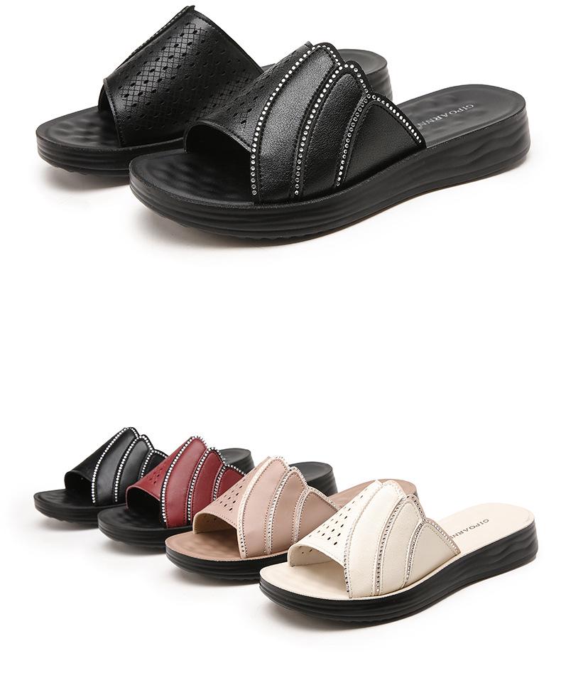 Мамины тапочки с мягкой подошвой и нескользящей подошвой для женщин среднего возраста 2025 г.