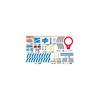 Takara Tomy Plarail DX Rail Kit 20 Layouts Train Toy for Ages 3 and Up