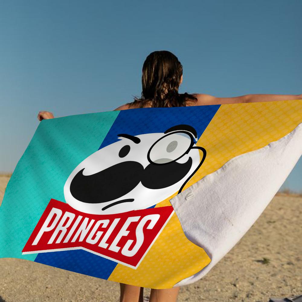 Модные P-Pringles L-LLC Большие пляжные полотенца из микрофибры Быстросохнущее полотенце Песчаные пляжные полотенца Полотенце для бассейна для путешествий Пляжный бассейн Йога