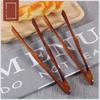 1Pc Bamboo Cooking Kitchen Tongs Food BBQ Tool Salad Bacon Steak Bread Cake Wooden Clip Home Kitchen Utensil