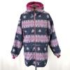 Descente Флисовая Нейлоновая Двусторонняя Горная Парка Мужская M Розовая Фиолетовая Куртка Джемпер(ИСПОЛЬЗОВАЛ)