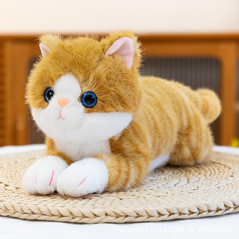 Милая имитация кошки плюшевая игрушка подушка подарок на день рождения набитая кукла подарок компании