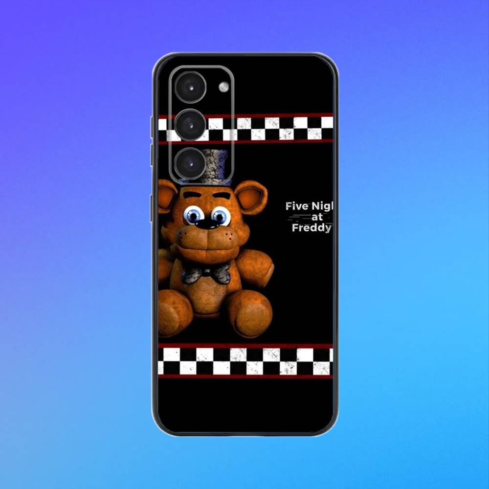Чехол для телефона Five-Nights-At-Freddys F-Fnaf Для Samsung Galaxy A73,A72,A71,A70,A53,A52,A51,Других Мягкий Черный Чехол