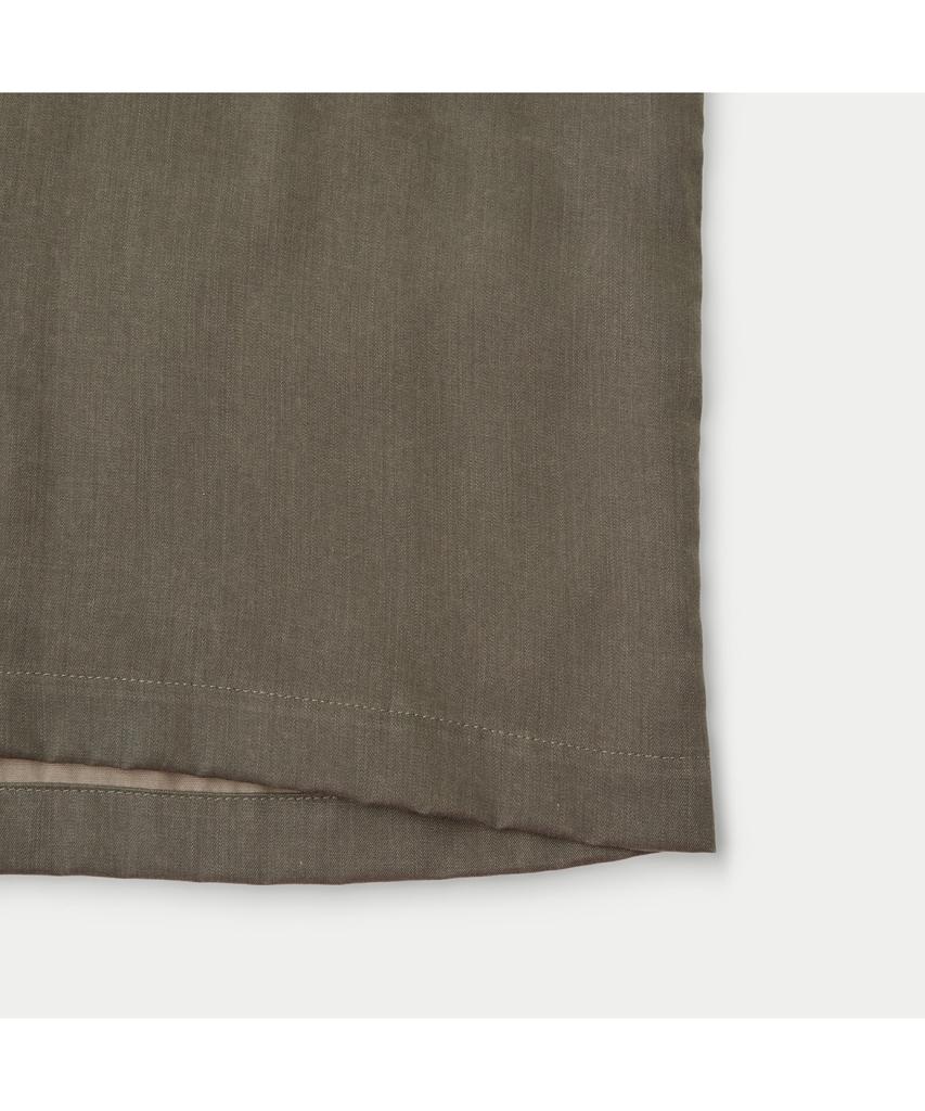 Silijeu Rotol Pigment Gabardine Open Collar Shirt Svsfm26501Brx