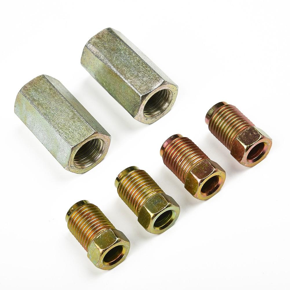 Parts Brake Pipe Connector Replacement Union 3/16\\\"