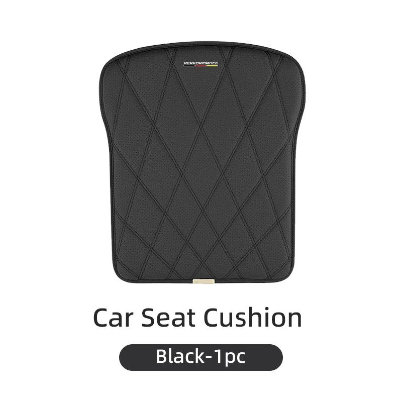 LMHKH1 2026 Car Sticker Leather Car Seat Cover Car Front Seat Cushion Anti Slip Auto Chair Protector Cover For BMW E46 E90 E60 F30 F10