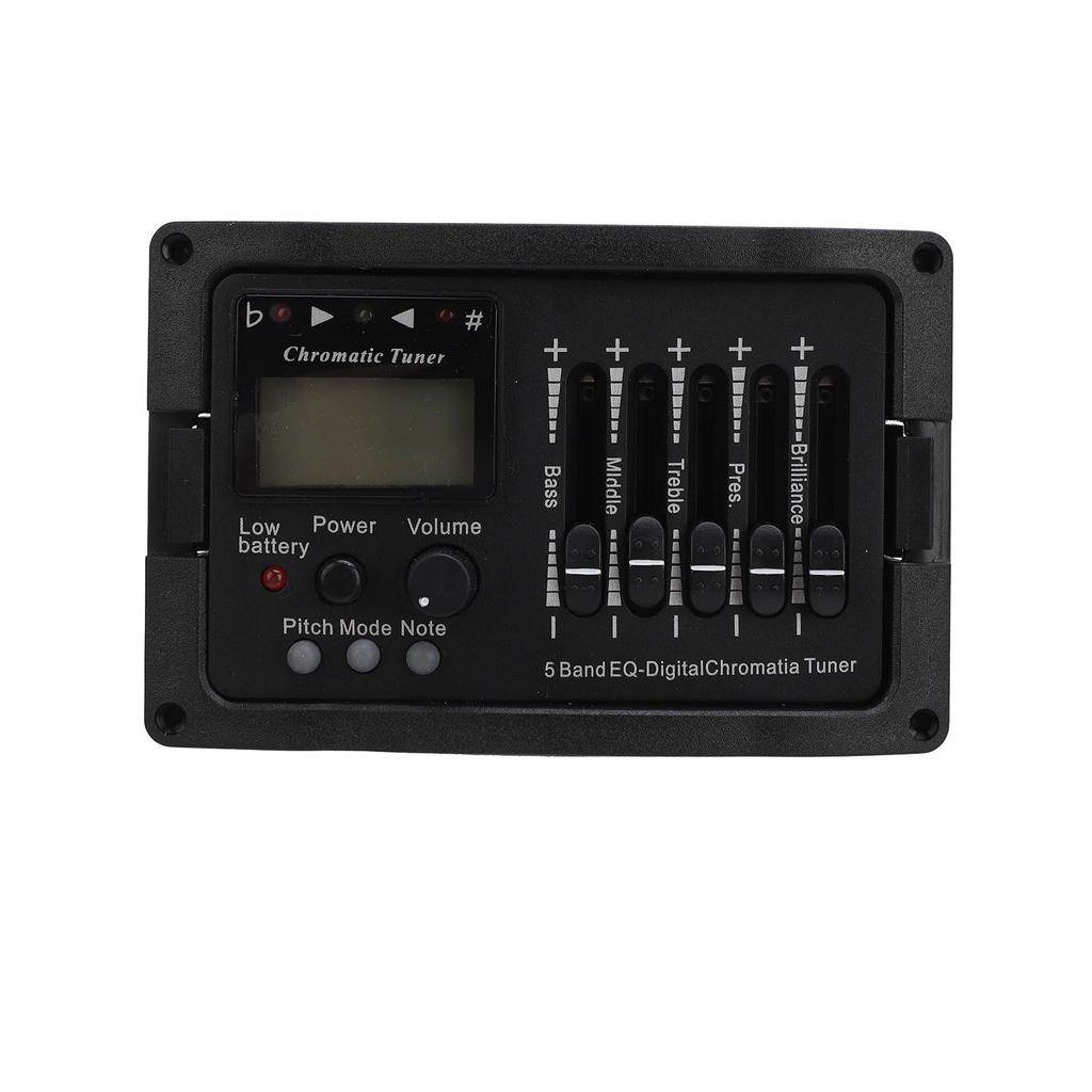  5 акустических гитарных предусилителей, эквалайзеров, 5-полосный профессиональный гитарный предусилитель, эквалайзер с настройкой