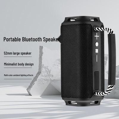 Портативная мини-Bluetooth-колонка высокой мощности с мощными басами и слотом для карт для использования на открытом воздухе