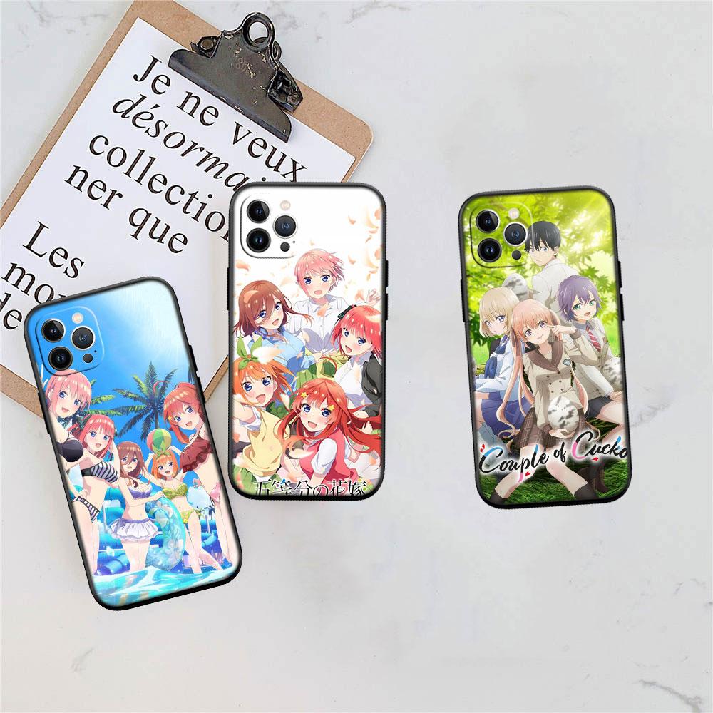 CJ78 Miku Nino Itsuki Nakano Phone Case for Samsung Galaxy S20 S21 S22 Ultra FE + Plus A21S A22 A24 A25 A26 A30 A30S A31