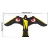 No stick Emulation Flying Hawk Kite Bird Scarer Drive Kite Bird Repellent for Garden Scarecrow Yard Bird Repeller Farm Decor
