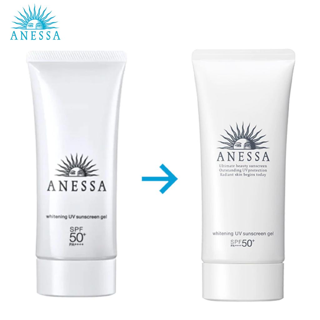ANESSA Отбеливающий УФ солнцезащитный гель a SPF50+ PA++++ 90 г - Shiseido Japan