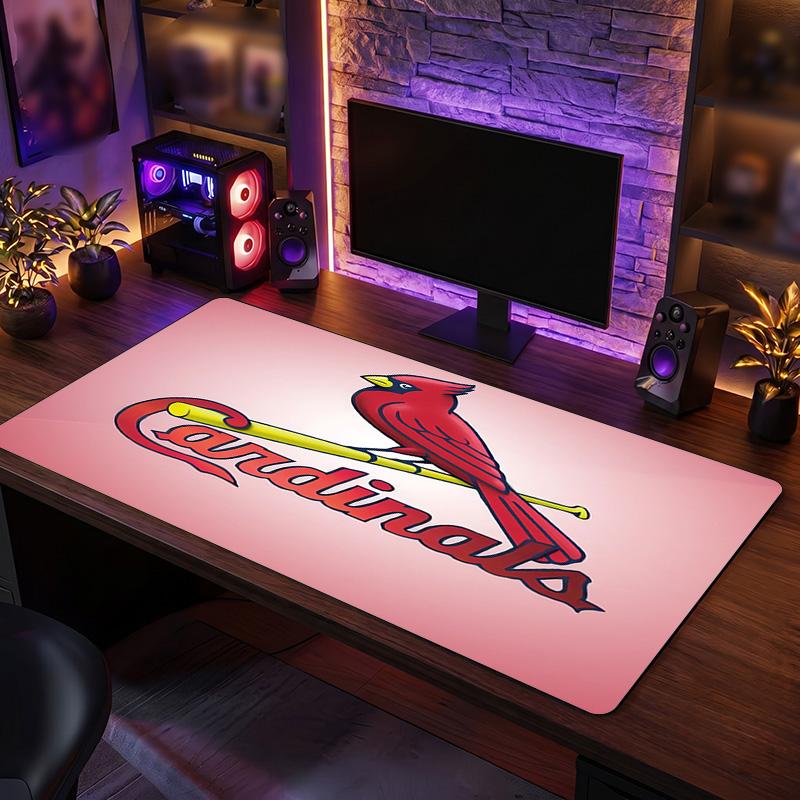 Улица. Коврик для мыши с узором St. Louis Cardinals Анти?Нескользящий резиновый коврик для стола для игр, работы, украшение рабочего стола