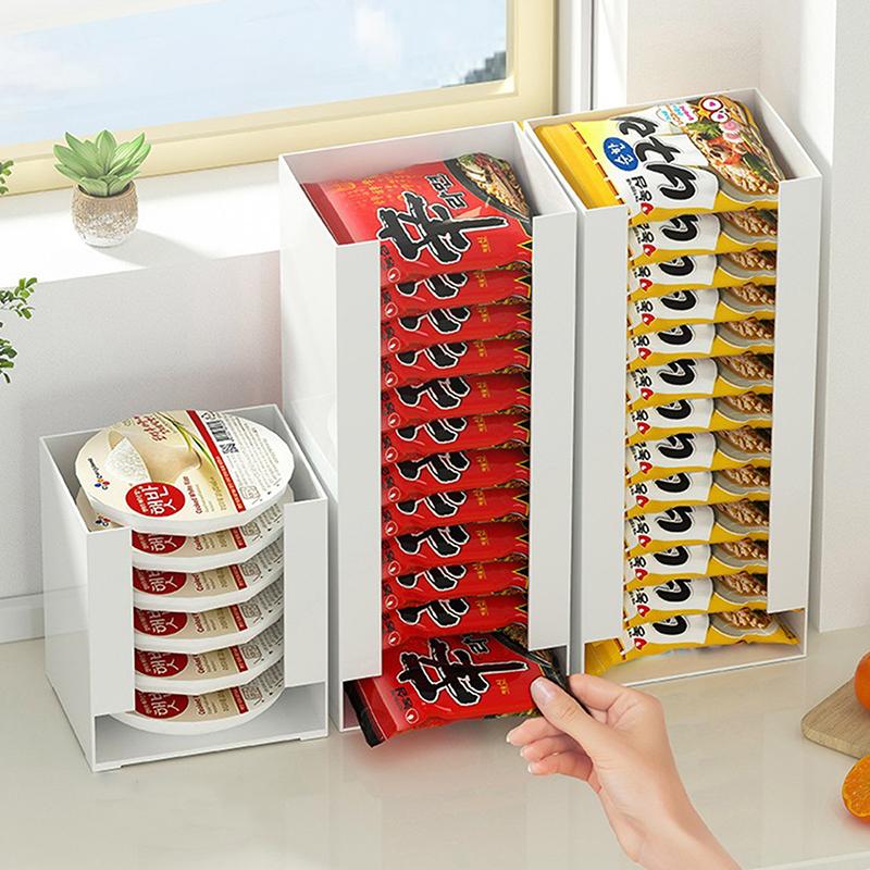 Корейский ящик для хранения рамэна, кухонная чашка для лапши быстрого приготовления, контейнеры для хранения салфеток, ящик для хранения масок для лица, многофункциональный настольный органайзер