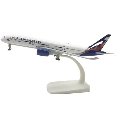 A350 20СМ Масштаб 1/400 Сплав Металл Россия Аэрофлот 350 Модель Самолета Литая Модель Наборы Моделей Самолетов Игрушка Детский Подарок