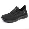 Lightweight Fashionable Trendy Running Men Shoes Men's Trendy Shoes Flat Bottom Mesh Non Slip Lace Up Casual Shoes
