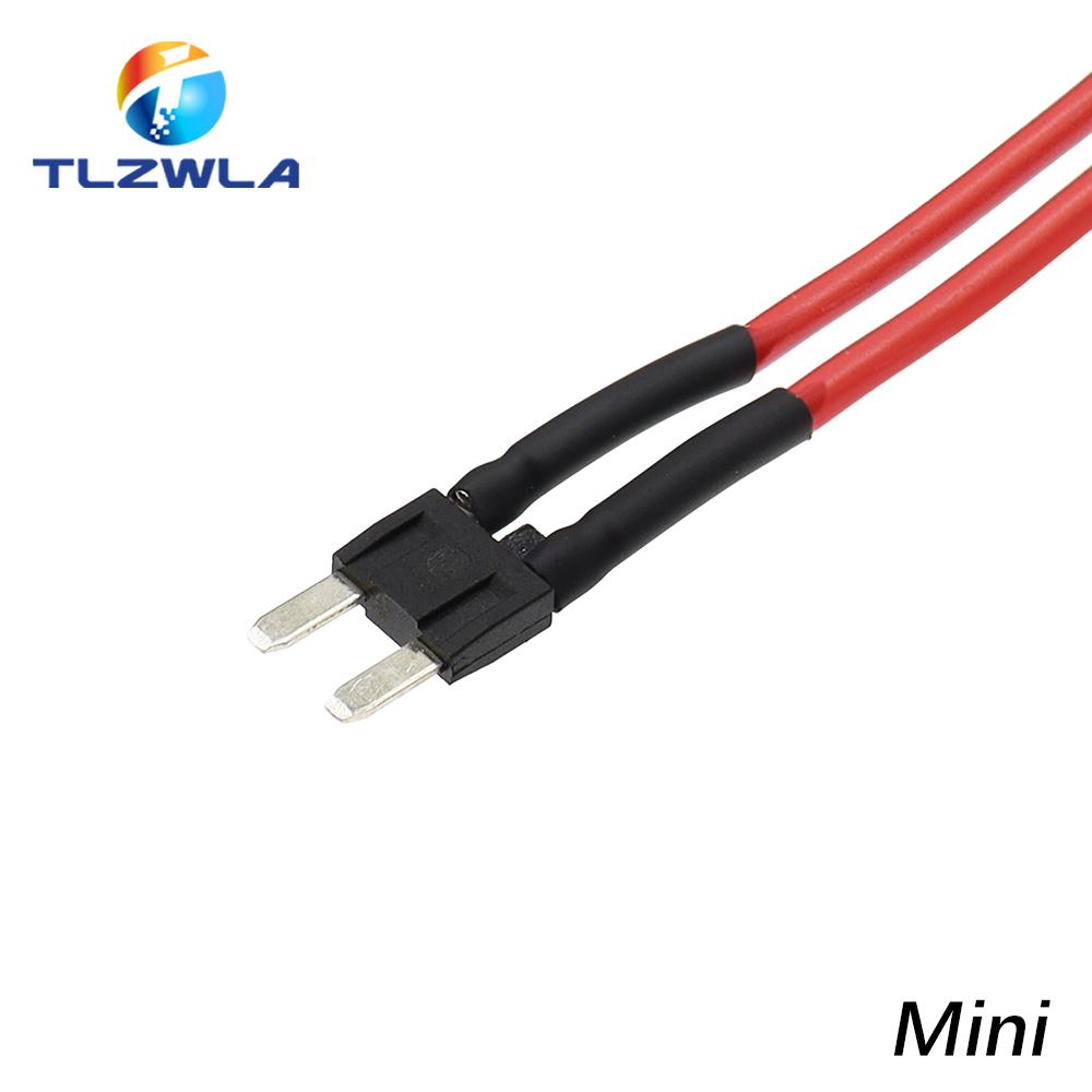 Car Dual line Simple Fuse Power Socket Standard Mini Micro 2 12V Fuse Box Socket Non Destructive Modification Line Fuse Holders1