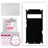 apgo Protective Skin Sticker for the Back+sides Compatible with Google Pixel 6 Pro, Full Wrap Film, Foil, Vinyl - Pattern Matte Black