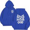 New trendy high-quality casual hoodie, European and American street style printed loose men's hoodie