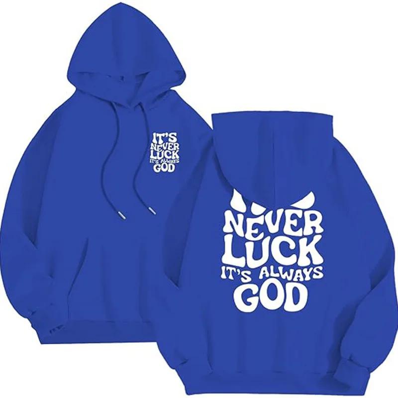 New trendy high-quality casual hoodie, European and American street style printed loose men's hoodie