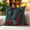HHadestown Eurydice Vintage Folk Broadway  Square DoubleSided printed Pillow Case Bedroom Bedside Pillow Sofa Cushion Cover