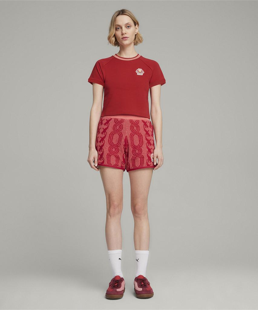 Puma Детская футболка с коротким рукавом X Palomo - Клубный красный / 625911-24