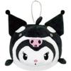 Hatayama Shoji Sanrio Daifuku-shaped Mascot Pouch, Sea Creatures, Kuromi, Approx. H7.5 X W10cm, Product Number: 63203238