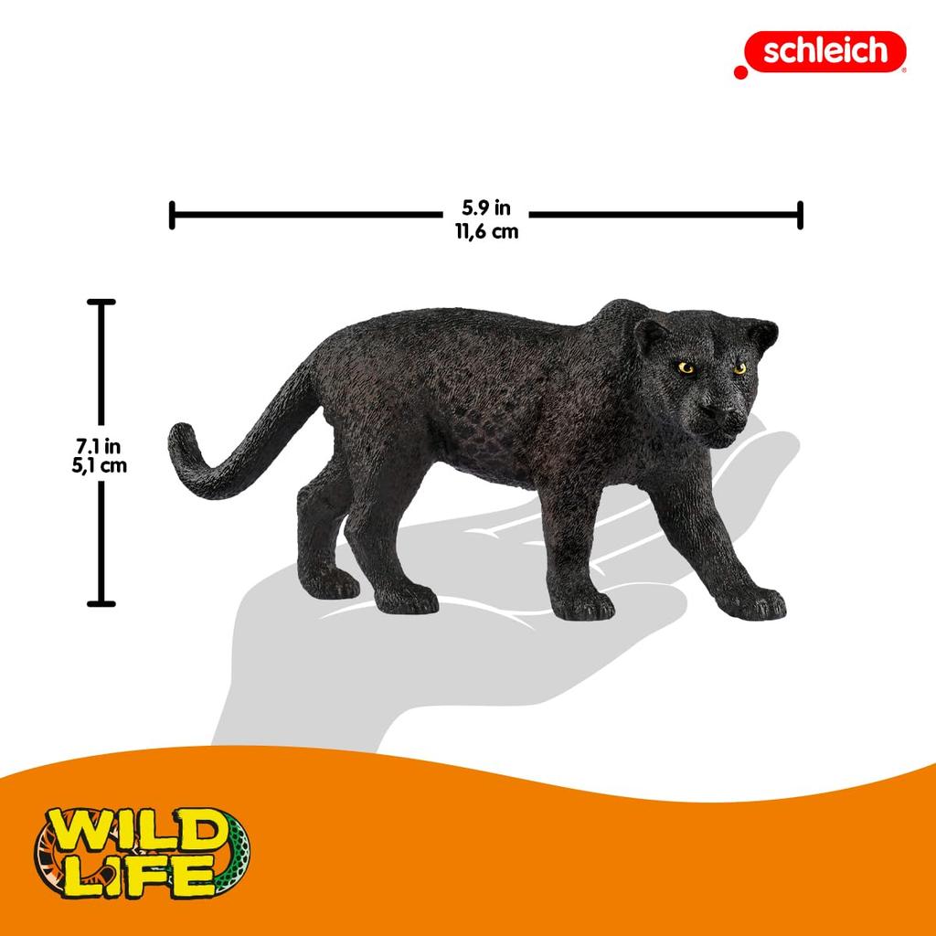 Фигурка Schleich Wildlife Черная пантера 14774