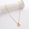 A-Z 26 Initials Name Necklaces Heart Pendant Letter Alphabets Necklace for Women 2023 Female Choker Chains Jewelry Trendy Gifts