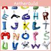 Cuddly 3.9in Alphabet Lore Plush Pendant Doll Baby Educational Toy