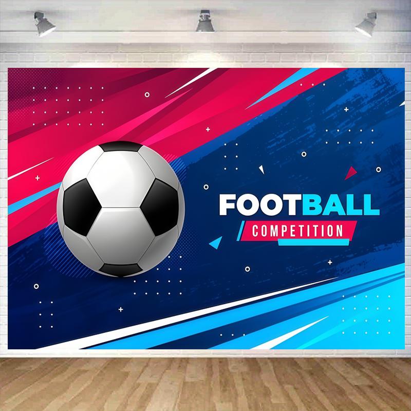 1pc football match background cloth banner suitable for football match decoration anniversary holiday celebration
