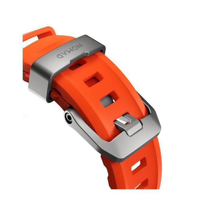 Nomad Bracelet Rocky Point pour Apple Watch 42mm / 44mm / 45mm / 49mm - Magma / Gris - NM014872858