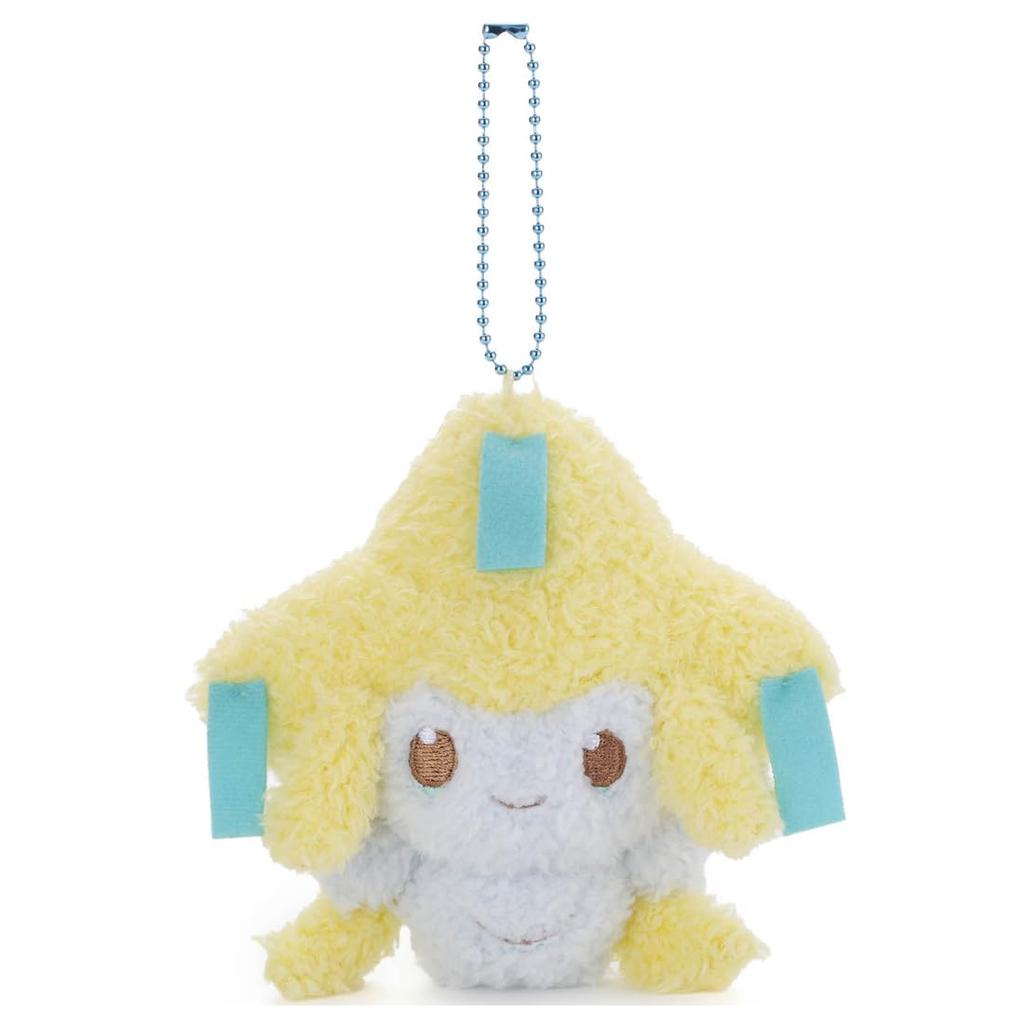 Takaratomy A.R.T.S Pocket Monster Pokemon Pokepeace Plush Ball Chain Mascot Jirachi Height approximately 13cm