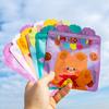 Cartoon Cute Snacks Ziplock Bag Female Heart Bear Cookie Candy Bag Food Seal Pocket Candy Bag Bag