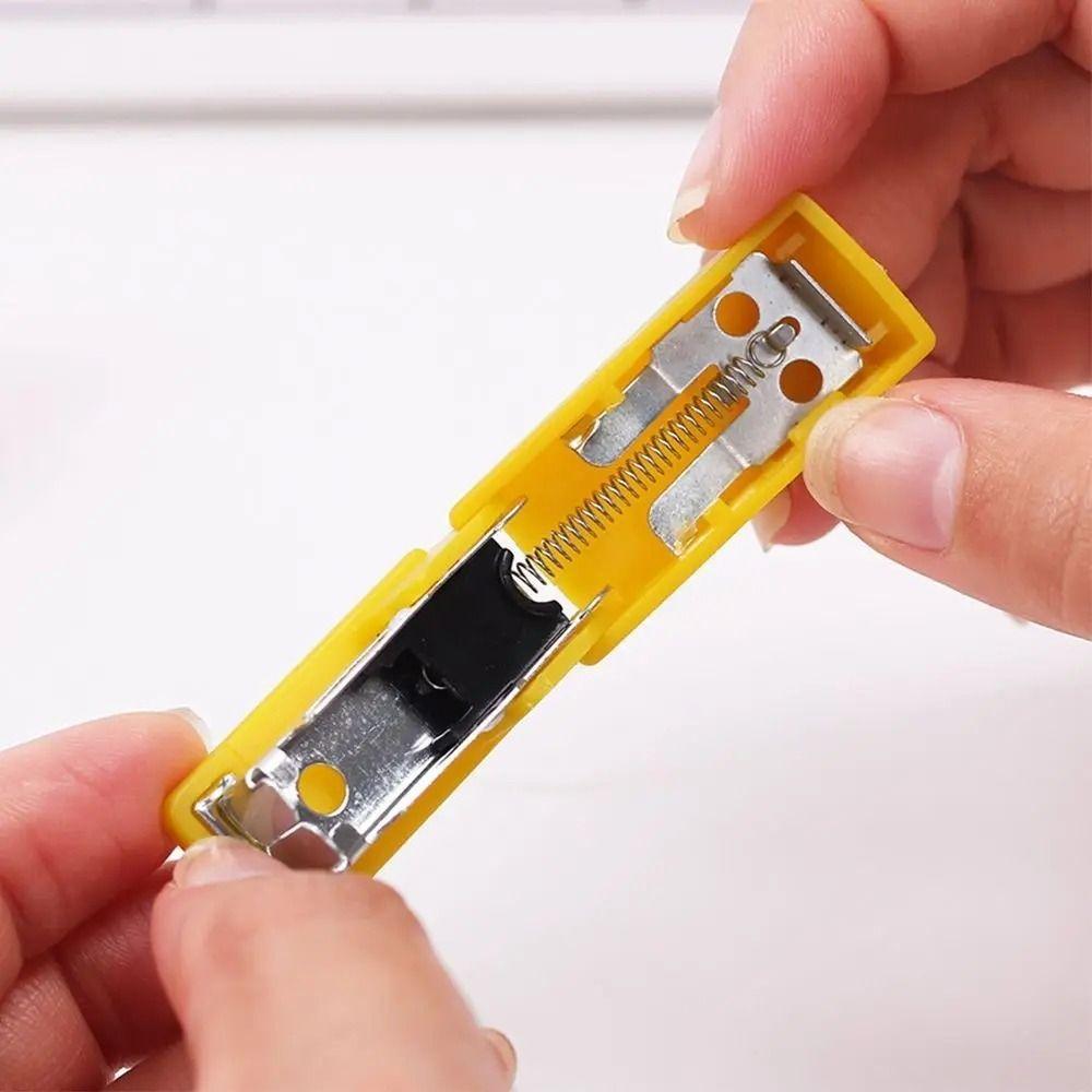 Small Labor-Saving Stapler Set Paper Binding Paper Stapling Tools School Supplies