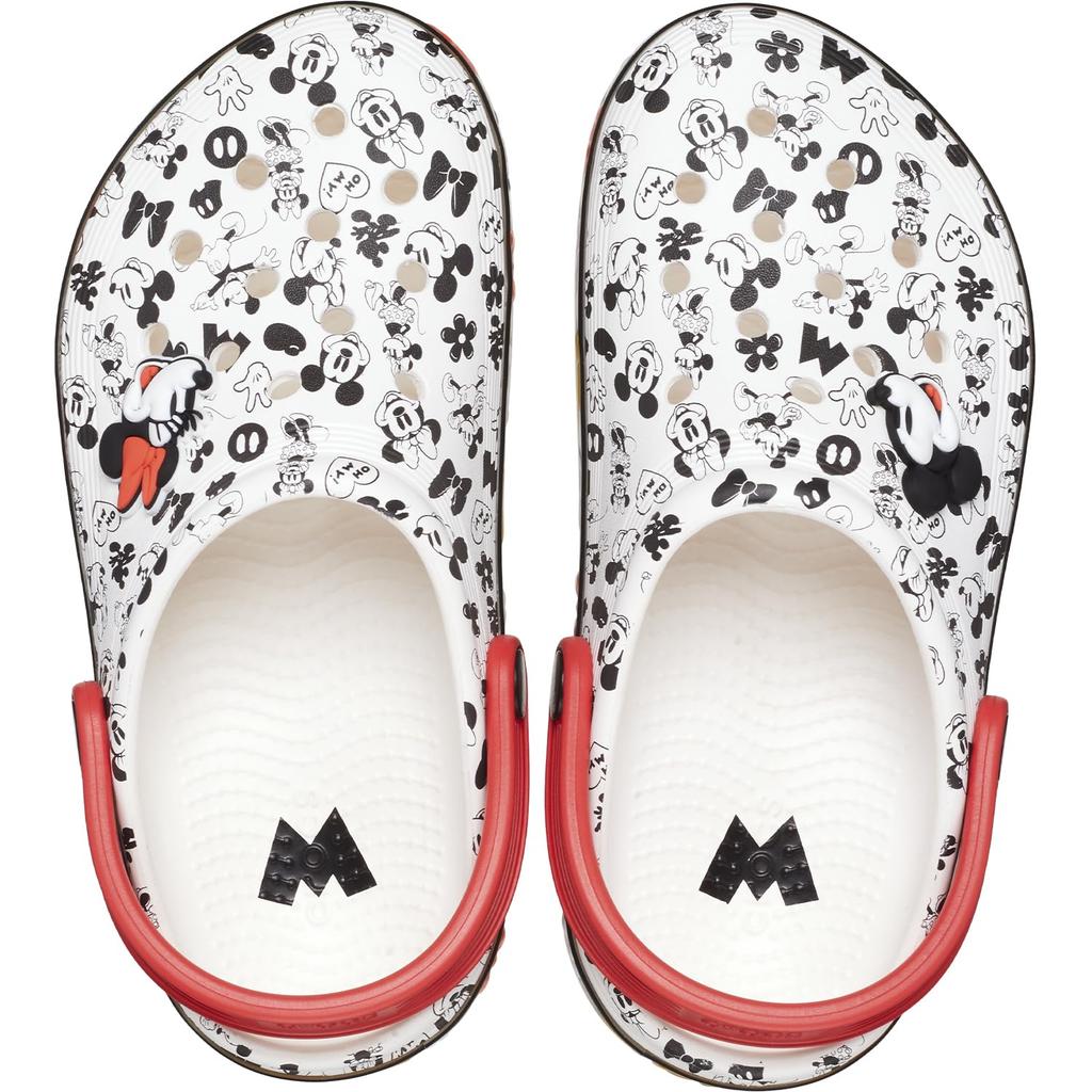 Crocs Toddler Clog 13cm Mickey™ Off-Court Sandals, White,