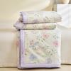 A-class inside and outside cotton printed cotton summer quilt