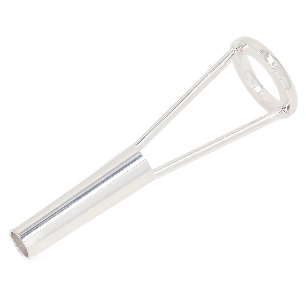 Metal Embouchure Training Device Silver Plating Mouth Shape Corrector For Trumpet Playing