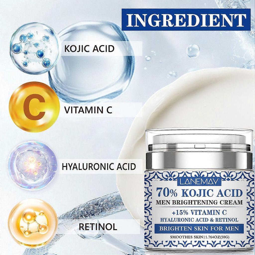 Retinol & Hyaluronic Acid Cream - Anti-Aging Face Moisturizer for Face, Firming Skin Care Neck Daily Moisturizer Face Cream Day & Night