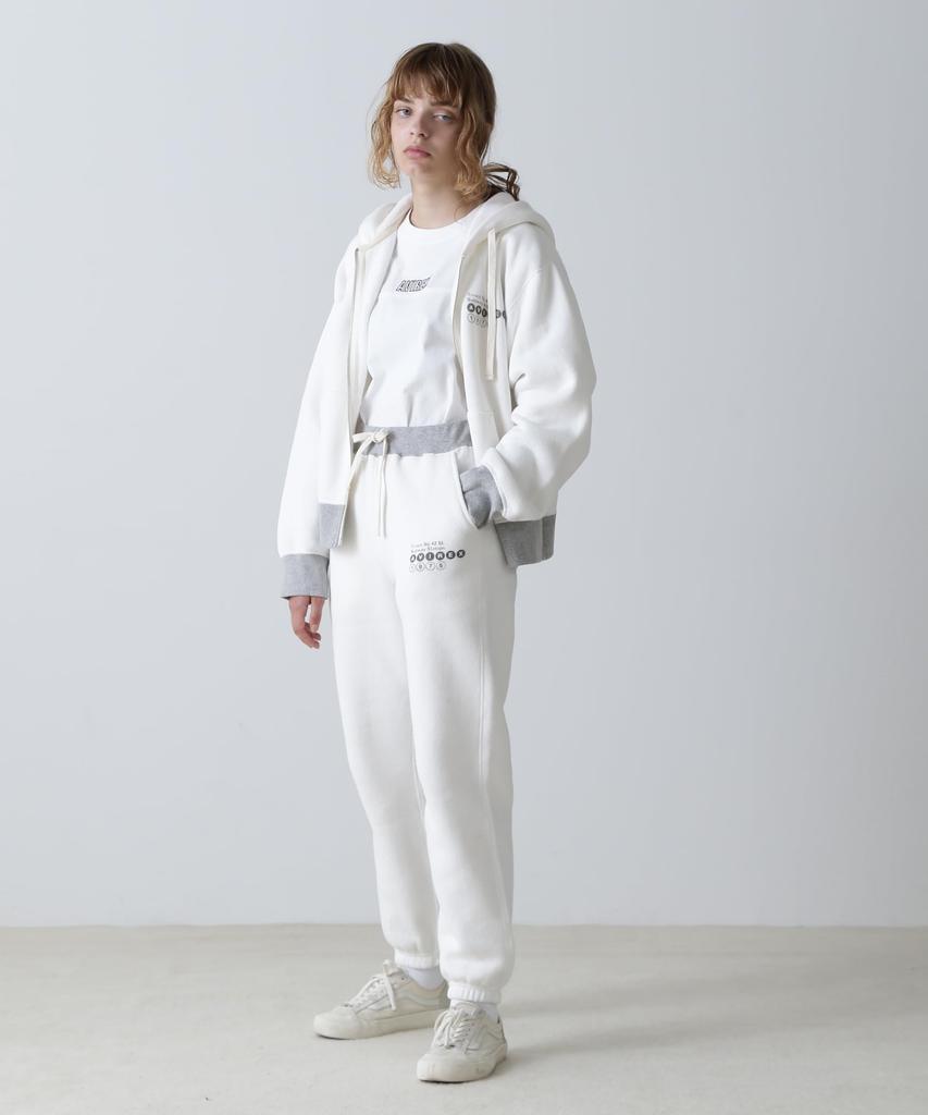 AVIREX VINTAGE SWEAT PARKA/783-3231602 women's S off white